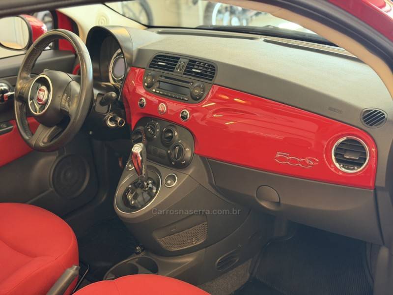 FIAT - 500 - 2014/2014 - Vermelha - R$ 66.900,00
