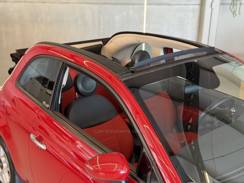 FIAT - 500 - 2014/2014 - Vermelha - R$ 66.900,00