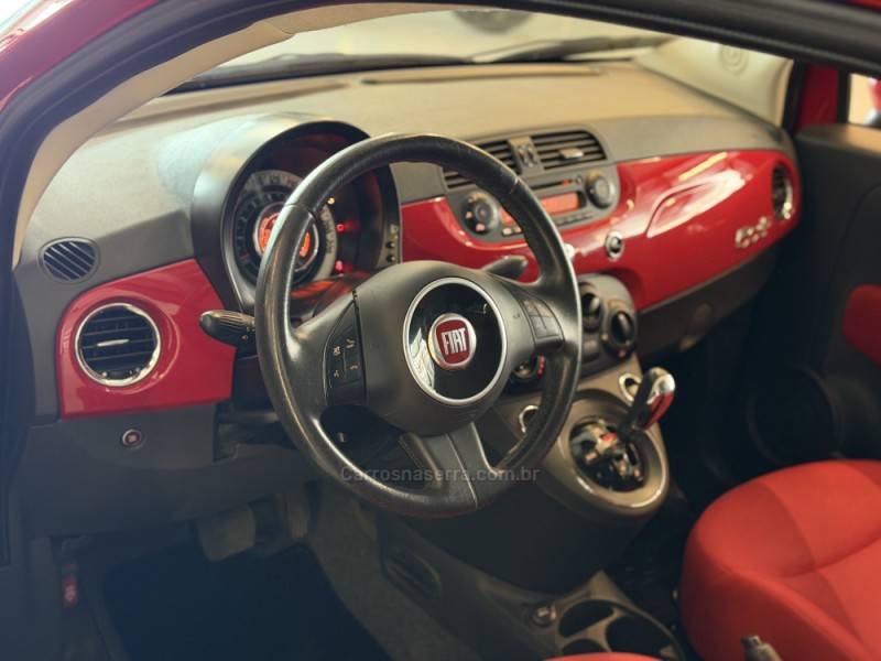 FIAT - 500 - 2014/2014 - Vermelha - R$ 66.900,00