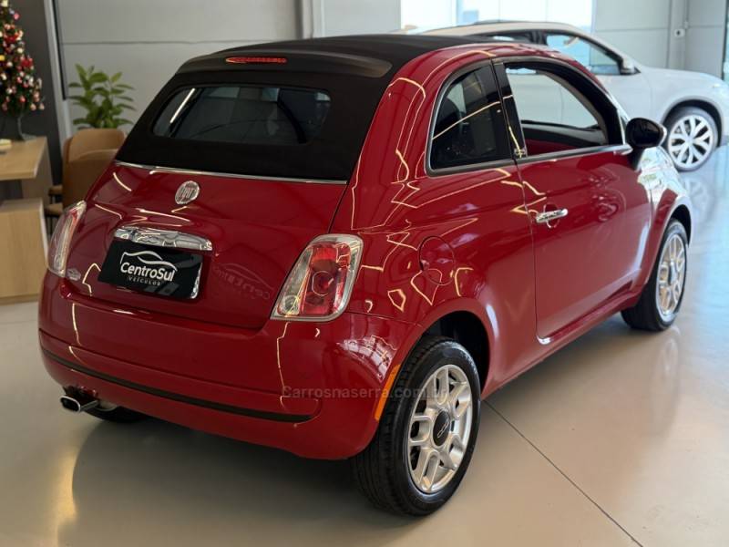 FIAT - 500 - 2014/2014 - Vermelha - R$ 66.900,00