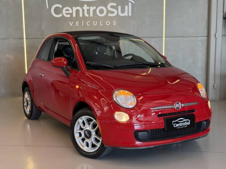 FIAT - 500 - 2014/2014 - Vermelha - R$ 66.900,00