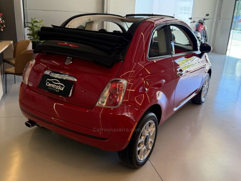 FIAT - 500 - 2014/2014 - Vermelha - R$ 66.900,00